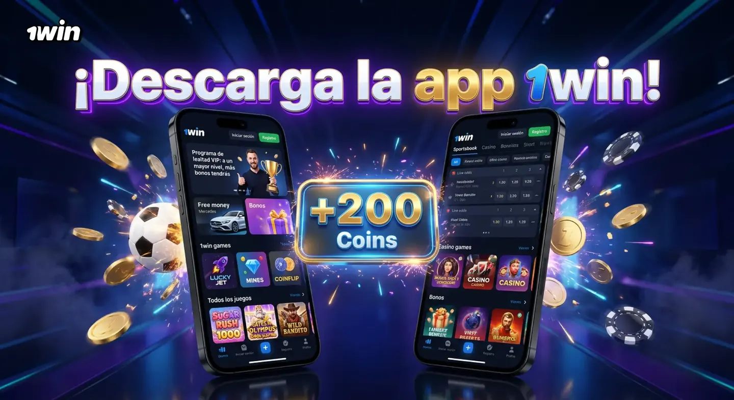 Descarga de la 1win app con el APK de Android en Chile