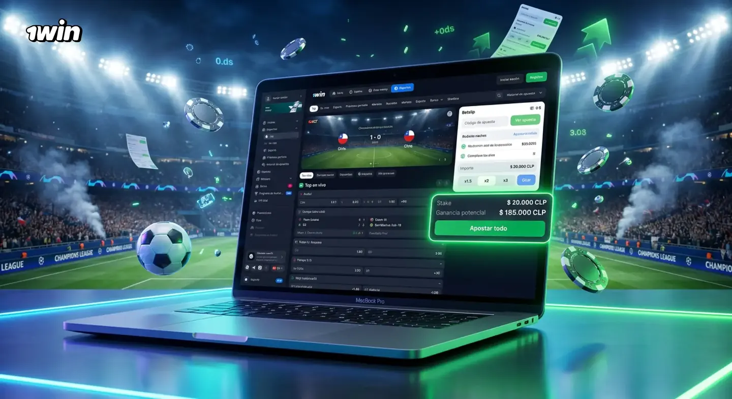 Libro de apuestas deportivas de 1win con partidos en vivo